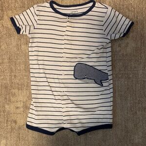 Carters Toddler Boys Whale Snap Up Romper